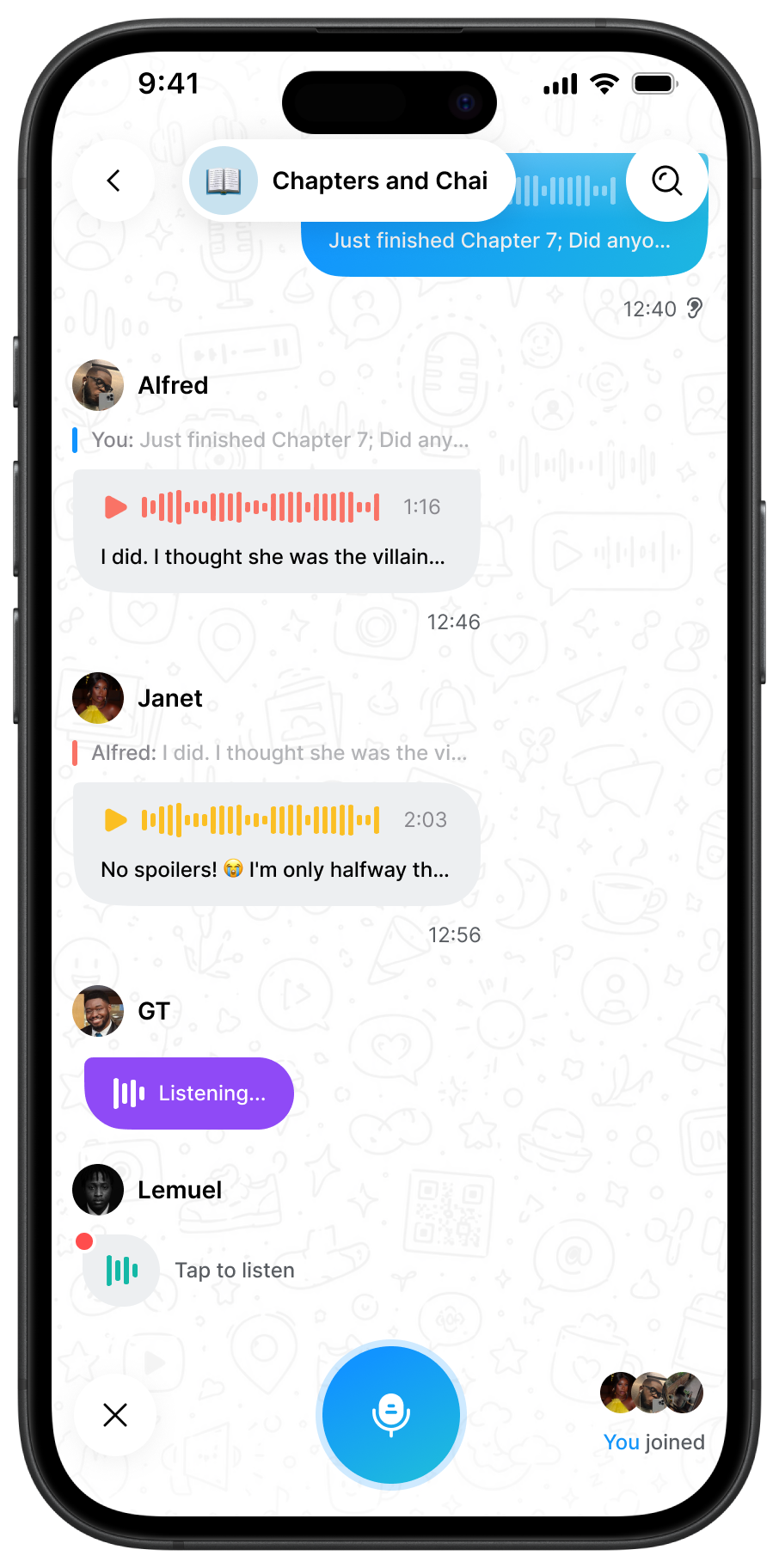 VOQL App Interface Preview